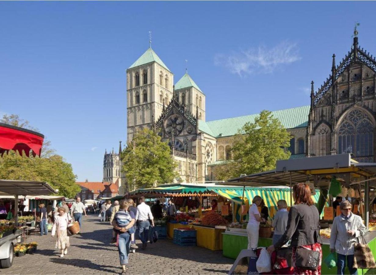 Schickes, Stilvolles Und Helles Apartment In Muenster Экстерьер фото